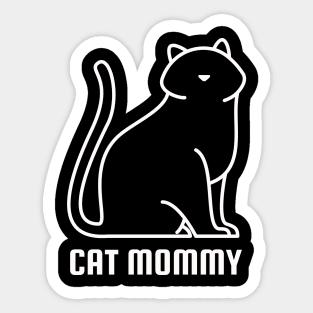 CAT MOMMY. Sticker